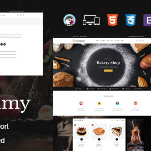Creamy - Bakery Prestashop Theme